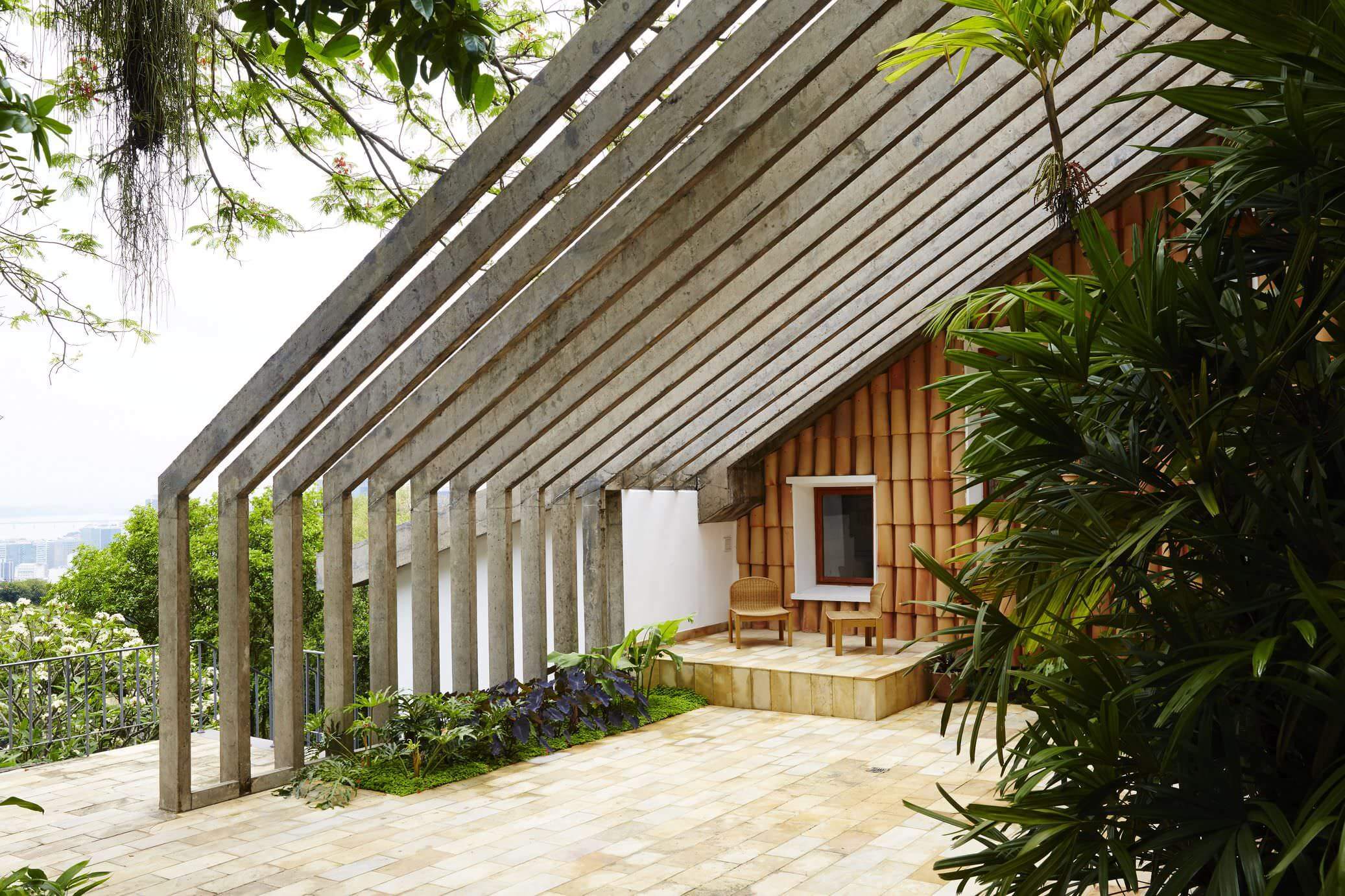 Entrance of comfort suite at Chez Georges Hotel, Rio De Janiero, Brazil