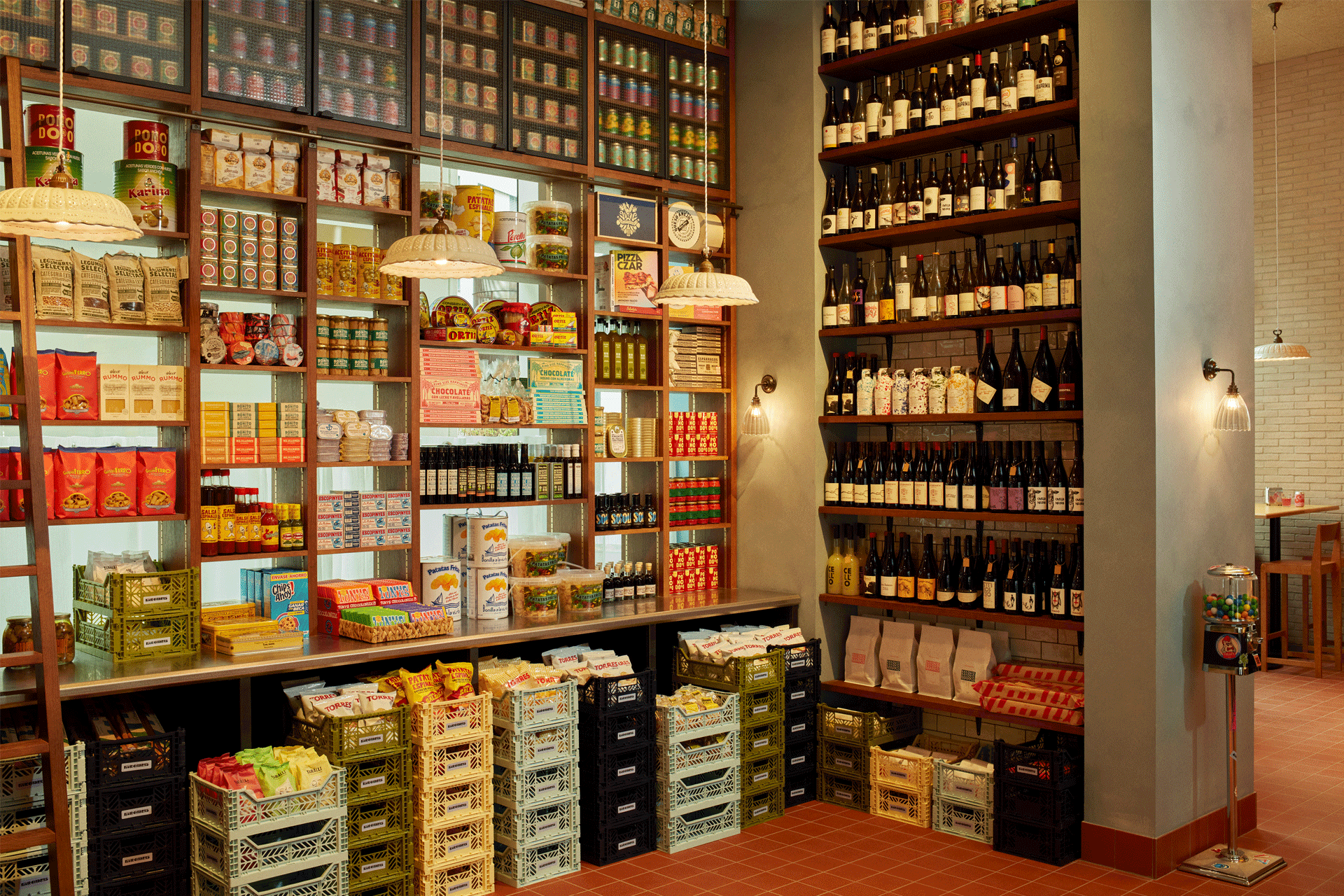 Bodega at The Hoxton, Poblenou in Barcelona.