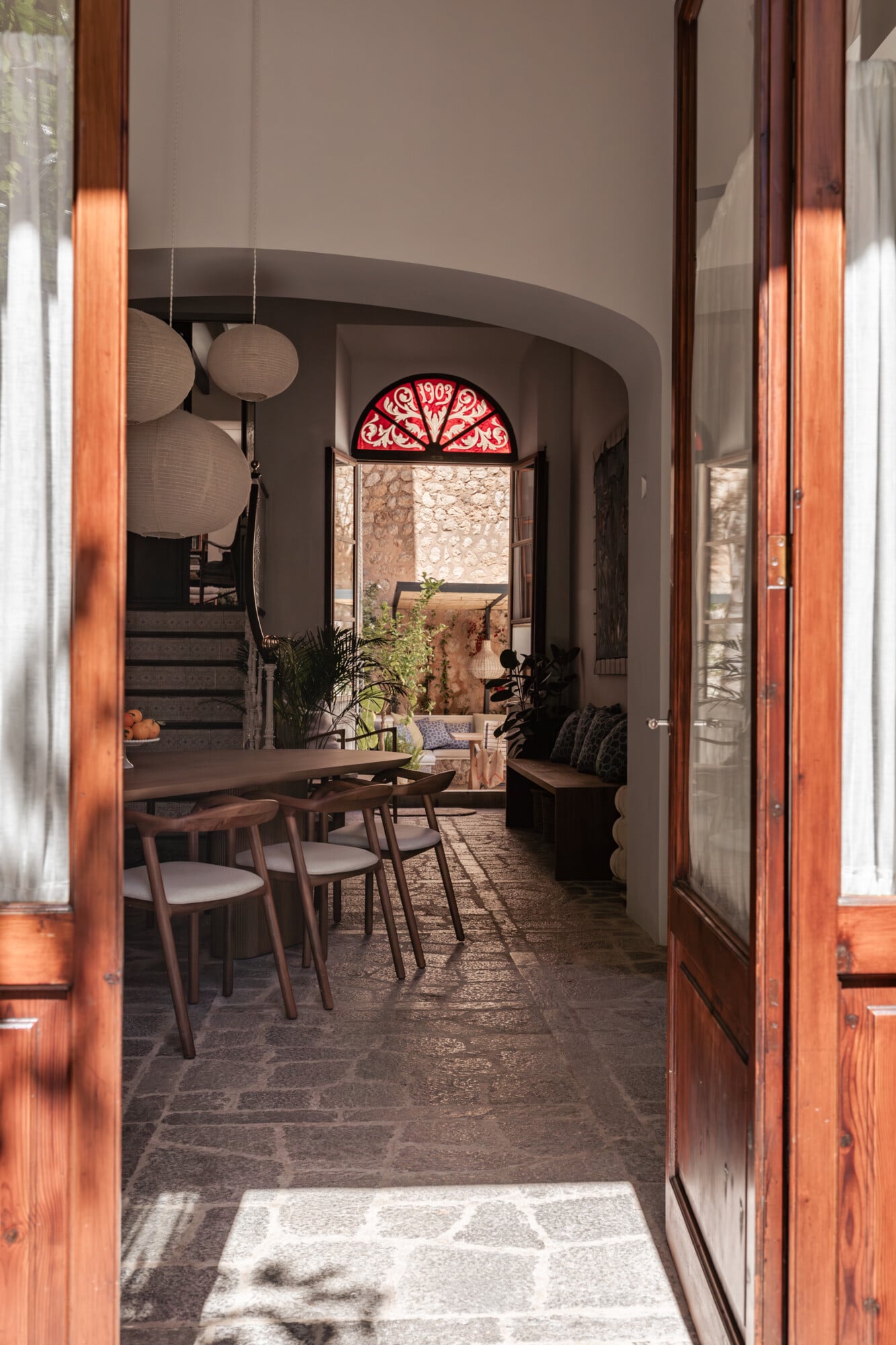 Dining Room at Mon Cor in Soller, Mallorca