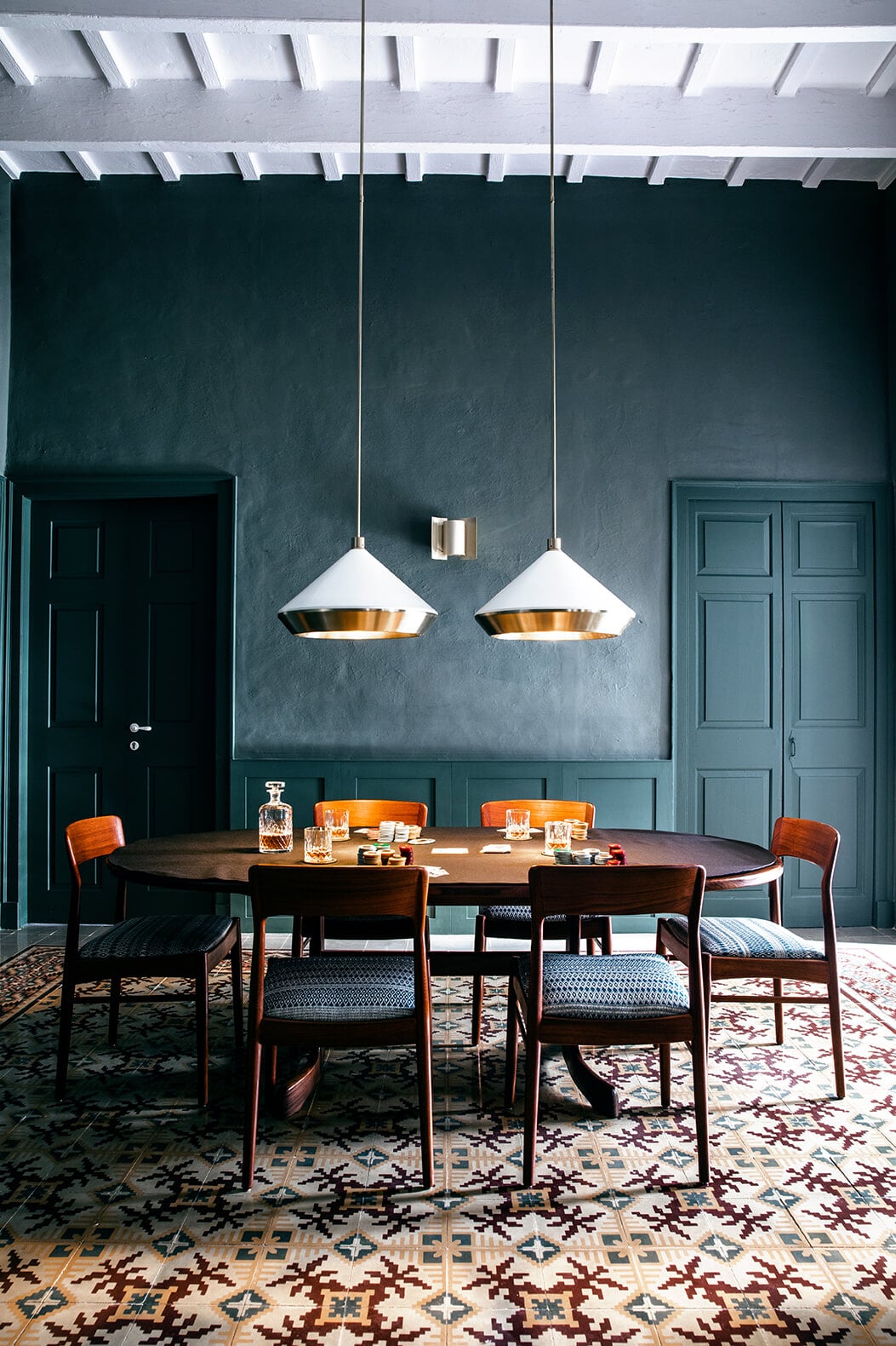 Dining area Es Bec d’Aguila Finca Menorca, Spain