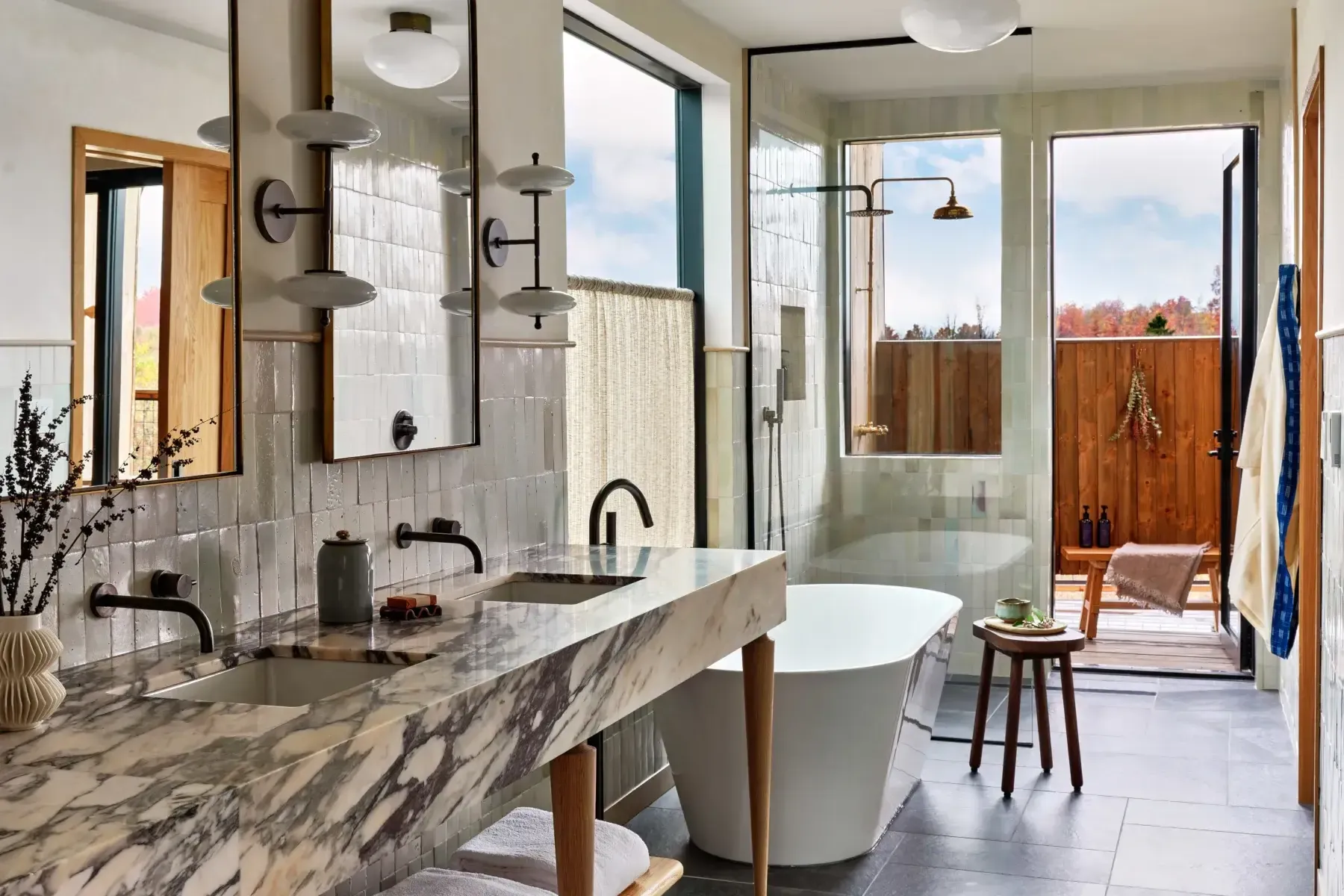 Ridge Suite Wildflower Farms, Hudson Valley, New York.