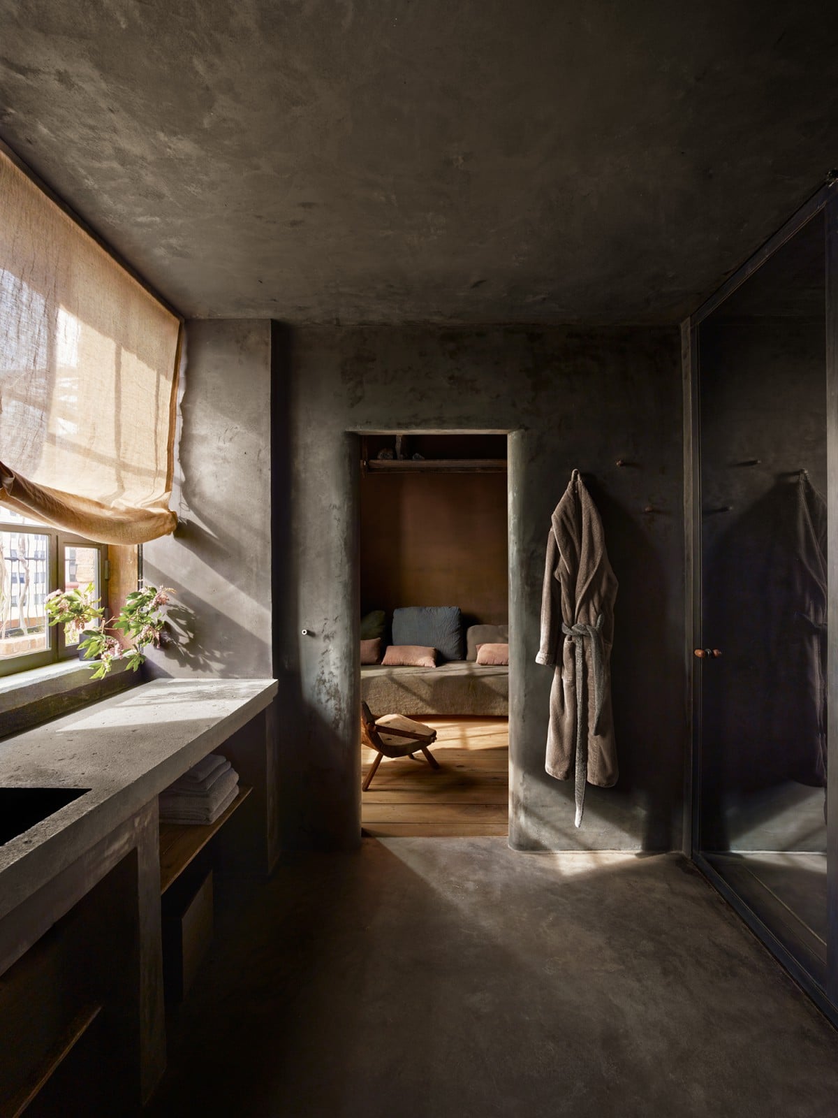 Tribeca Penthouse Bathroom at The Greenwich Hotel in Tribeca