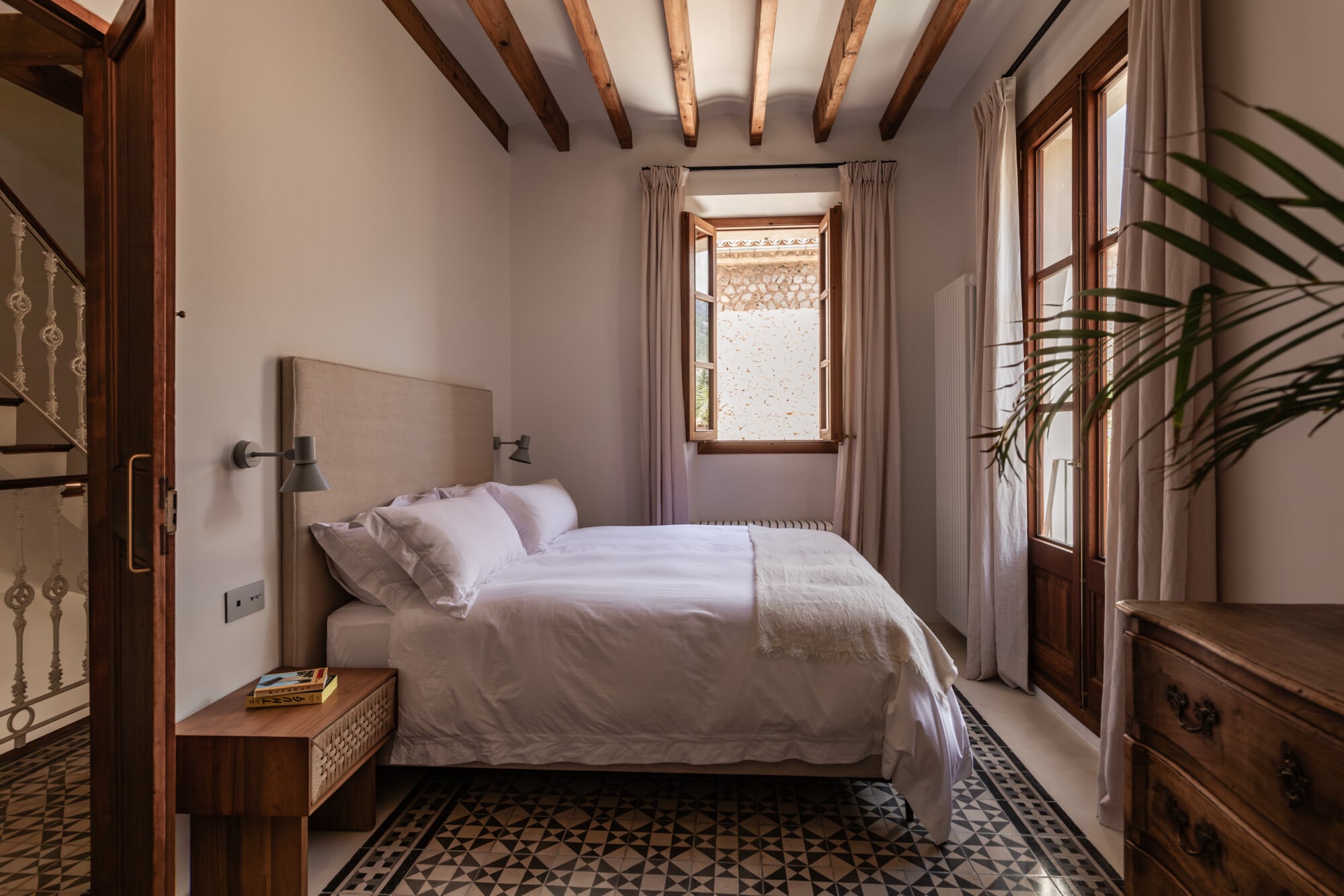 Guest Bedroom at Mon Cor in Soller, Mallorca