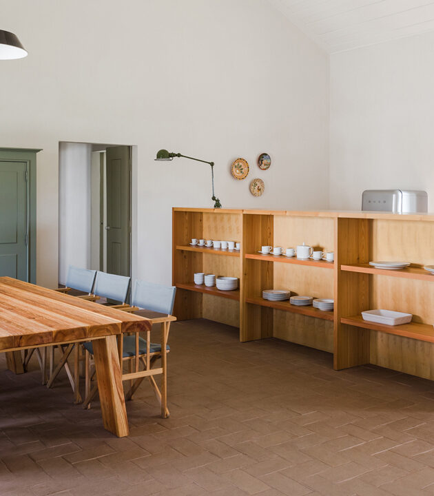 View of kitchen at Sao Lourenco do Barrocal Hotel