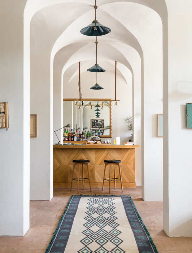 View of bar at Sao Lourenco do Barrocal in Portugal