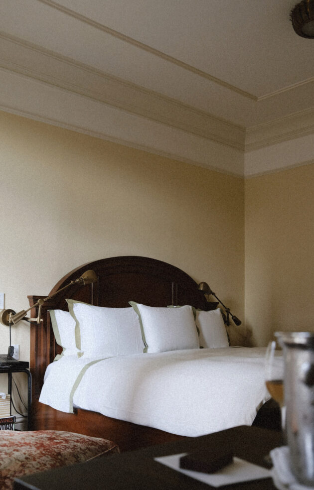 Bedroom at the Greenwich Hotel in Tribeca