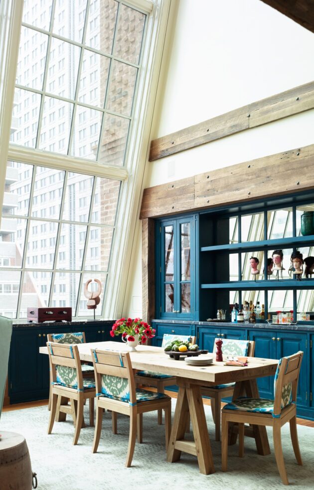 Greenwich Penthouse Living Room at The Greenwich Hotel in Tribeca