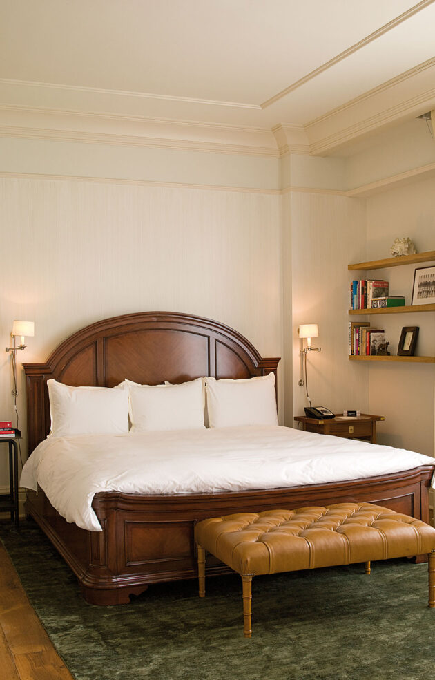 Bedroom at The Greenwich Hotel in Tribeca